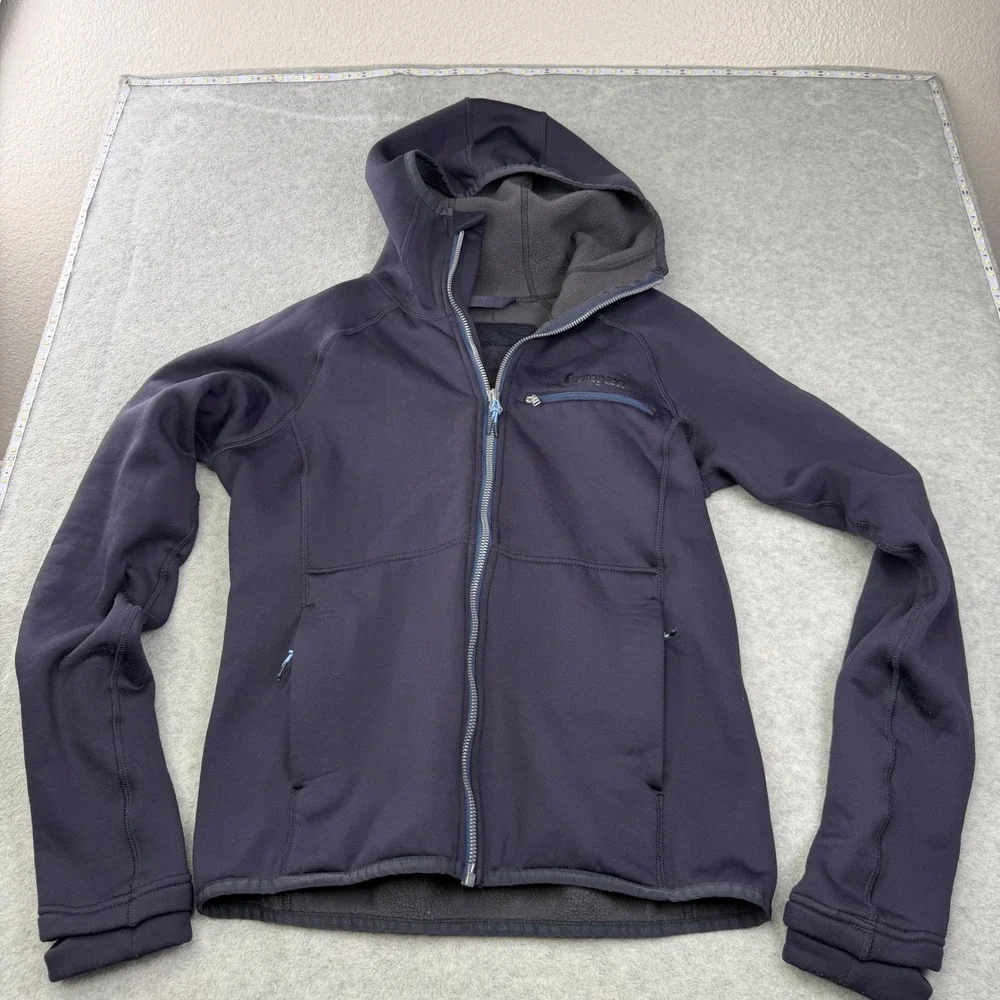 COTOPAXI Hooded Softshell Zip‎ Jacket Navy Performance Outdoor Women's Small